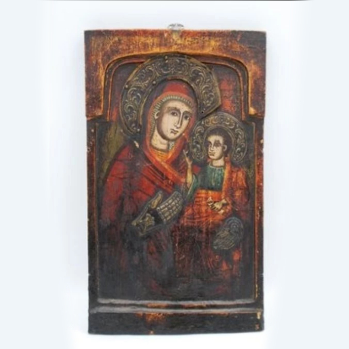 autor-nieznany-ikona-madonna-z-dzieciatkiem-xix-wiek