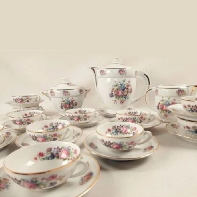 Duży serwis do kawy/herbaty porcelana Limoges