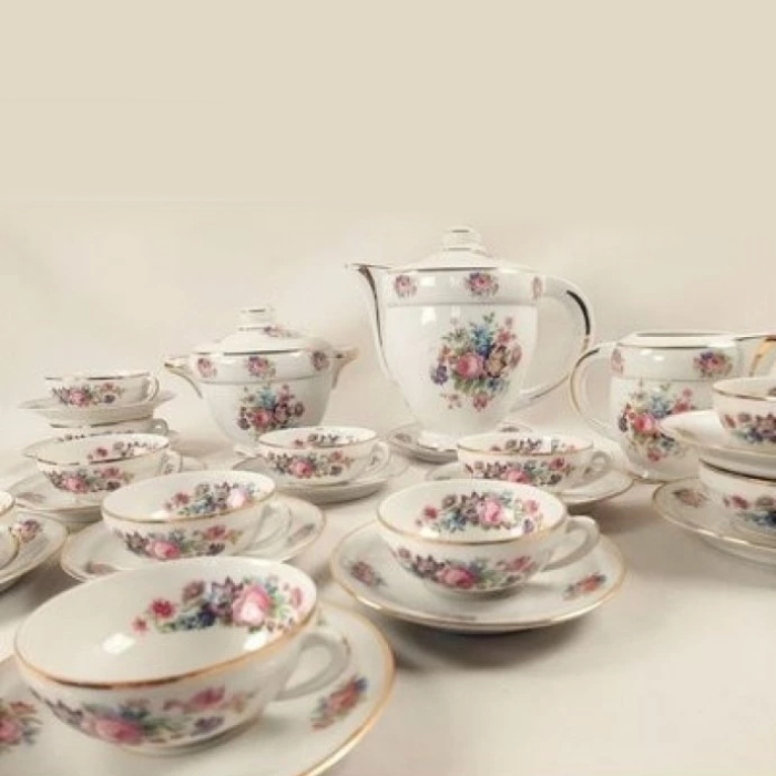 Duży serwis do kawy/herbaty porcelana Limoges