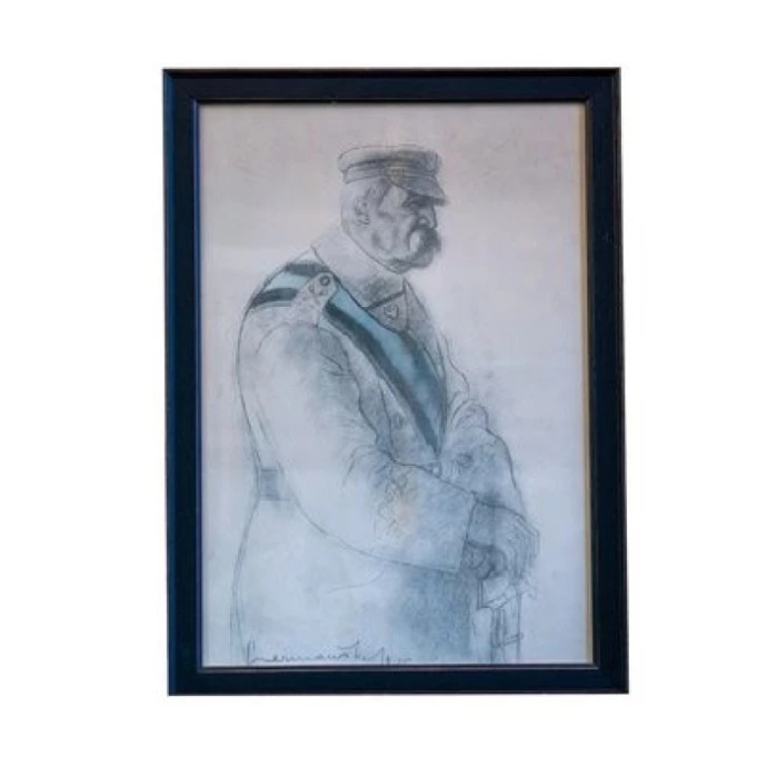 Zdzisław Czermański (1900-1970) Piłsudski portret